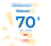Walmart Gift Card 70 CAD Key - CANADA