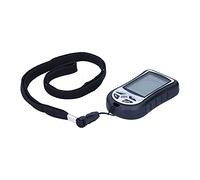 Walmeck Altímetro Digital Multifunción, Barómetro, Termómetro, Brújula, Dispositivo Medidor Portátil para Exteriores con Pantalla de 16 Modos Direccionales, Corrección de Campo