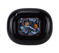 Walmeck Auriculares Inalámbricos con Traducción AI y Auriculares Deportivos con Pantalla Táctil LCD para Llamadas Nítidas y Audio de Calidad de Estudio (Cinturón Gris Negro AI)