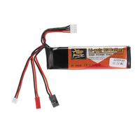 Walmeck Batería LiPo de 2200mAh y 11,1 V para Futaba, JR, Transmisor, Pasatiempos, Fácil de Instalar, Compatible con, Fácil de Instalar, Compatible