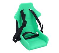 Walmeck Bicicleta Portador de Muñecas de Muñeca Plegable Longitud de Correa Ajustable Plástica Asiento de Bicicleta de Muñeca Delantera Al Aire (Verde)