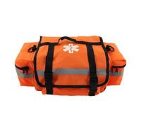 Walmeck Bolsa de Trauma Bolsa de Primeros Auxilios Emergencia Botiquín Médico Portátil Gran Capacidad Naranja para Aventuras Al Aire Cuidado del Hogar Viajes Tel