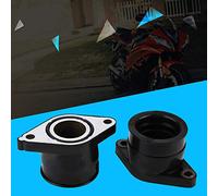 Walmeck Bota del Colector de Admisión del Carburador, Bota del Colector de Admisión del Carburador Nueva y de, Compatible con TT350 86-87 XT350 85-00, Material Plástico Duradero,