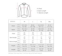 Walmeck Chaqueta de Ciclo de Calentamiento de Invierno Bicicleta Transpirable Ciclo de Ciclo a Prueba de Agua a Prueba de Agua para Ciclismo de Invierno de Niebla Fría (M)