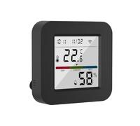 Walmeck Control Remoto Universal Inteligente, Control Remoto WiFi BT de Modo Dual con Monitor de Temperatura y Humedad para TV, Aire Acondicionado, Oficina en Casa, Garaje,