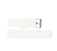 Walmeck Correa de Reloj Universal de 22 Mm, Accesorio Repuesto Liberación Rápida Silicona Suave para 2 Pro GTR 3 Deportes Actividades Al Aire Libre (Blanca)