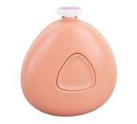Walmeck Cortauñas Eléctrico para Niños, Juego de Manicura Seguro y Eficiente para Recién Nacidos, Kit de Lima Uñas Compacto Portátil (naranja rojo)