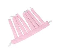Walmeck Diadema Rizadora sin Calor, Cinta para el Cabello con Rizos Hermosos para Extensiones de Cabello Dañadas, Material Duradero, 1 Rodillo Rizos (Rosa)
