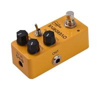 Walmeck Efector Overdrive, Tono Vintage de Guitarra Eléctrica, Efector de Guitarra para Actuaciones en Vivo y Control de Sesiones de Estudio con True Bypass, Controles Intuitivos,