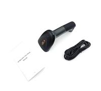 Walmeck Escáner de Código de Barras QR, Lector Código Barras 2D con Cable USB Alta Precisión Portátil para Supermercados, Tiendas Minoristas, Bibliotecas y Librerías