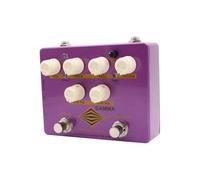 Walmeck Gamma Bass Preamp Di Efectos Pedal de 4 Bandas de 4 Bandas de Color Brillante Salida de Auriculares Limpieza Dinámica Sound Dinámica Verdad
