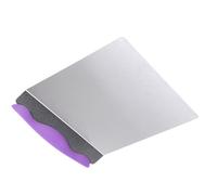 Walmeck Levantador de Pasteles de Acero Inoxidable, Herramienta para Hornear con Bandeja Transferencia Pizza y Repostería, con Ergonómico, para Pastelero y Pastelero