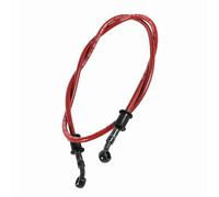 Walmeck Manguera de Aceite de Embrague de Freno de Acero Trenzado de Colores, KIT de Tubería de Motocicleta de 50CM-120CM (1200 mm)