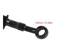 Walmeck Manguera de Aceite de Embrague de Freno de Acero Trenzado de Colores, KIT de Tubería de Motocicleta de 50CM-120CM (600 mm)