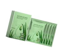 Walmeck Mascarilla para Pies con Extracto de Aloe, Tratamiento Exfoliante Hidratante, Ayuda a la Piel Sana, Cuidado Derivado de Plantas, Pies Suaves y Lisos (5 piezas)