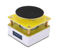 Walmeck Mini Amoladora Pulidora Eléctrica Herramienta Amoladora Portátil Multifuncional con 2 Papeles de Lija 4 Velocidades Ajustables 10000 RPM para Afilar Cuchillas Artesanías d