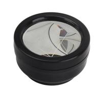 Walmeck Mini Prisma de maní de Repuesto 1,5 Pulgadas, Prisma Topográfico para Medición Estación Total con Vidrio óptico para Detección Túneles y Edificios
