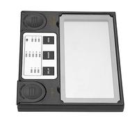 Walmeck Panel Solar Lente de Casco de Soldadura Lente de Oscurecimiento Automático Ventana de Visión Grande Perspectiva de Visión Clara Rendimiento Estable y Confiable Prevención de