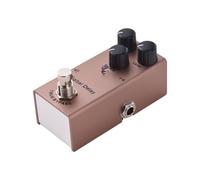 Walmeck Pedal de Efectos de Guitarra Retardo Digital True Bypass Controles de Tiempo/Nivel/repetición Perilla DC 9 V Entrada/Salida de 6,35 Mm Efector de Retardo Eléctrico 20 Ms-600 Ms