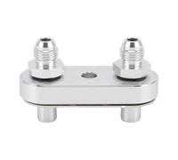 Walmeck Placa Adaptadora de Línea de Enfriador Transmisión 6AN Material Premium Diseño Ajuste Doble para Transmisión 6L80E 6L90E 8L90E Enrutamiento Manguera sin Costuras para un Rendimiento óptimo