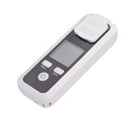 Walmeck Refractómetro Digital con Pantalla Triple, Herramienta de Medición Precisa para Frutas, Cerveza, Vino, café, Alimentos, Verduras con Almacenamiento de Datos (JBM-10)