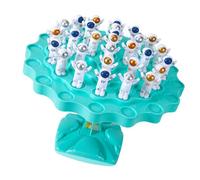 Walmeck Rompecabezas Educativo Interactivo del Juego del árbol Equilibrio para los Niños, Desarrolla Habilidades de Equilibrio, para la Interacción Entre e Hijos, Material Plástico (Azul)