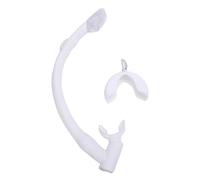 Walmeck Silicona Rollo Flexible Plegable Snorkel Tubo de Buceo Pesca de Buceo Válvula de Drenaje Seco Húmedo Snorkel para Principiantes para Principiantes (#2)