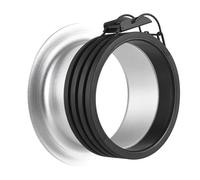 Walmeck Soporte Adaptador de Anillo de Velocidad Luz 152mm y 6 Pulgadas para Estudio Fotografía con Luz LED Monoluz Flash (144mm)