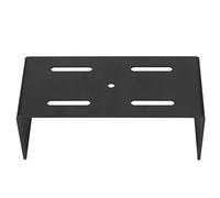 Walmeck Soporte de Montaje de Radio Metal, Soporte Panel Universal para MBF4 IC2730 ID4100, con Accesorios Instalación 8 Tornillos 8 Juntas