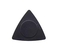 Walmeck Superficie Lisa, Fácil de Transportar, Púas de Guitarra ABS de 0,5/0,75/1,0 Mm de Calidad, Peso Ligero para Complacer los dedos. (Negro)