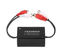 Walmeck Supresor de Ruido del Amplificador de Filtro de Audio Estéreo de Automóvil