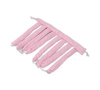 Walmeck Varilla Rizadora sin Calor, Rulos para el Cabello para Dormir de Algodón Suave, Cinta Extra Larga Peinar el Cabello Mujeres y Niñas, Bricolaje, Ondas Naturales, (Rosa)