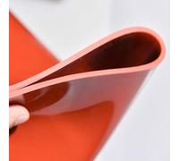 WALNUTS Hoja de Goma de Silicona roja/Negra de 1mm/1,5mm/2mm Hoja de Silicona Negra de 250X250mm, Goma Mate, lámina de Silicona for Resistencia al Calor (Color : Silicone Band Red, Size : 2mm)