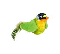 Walopola 2 piezas Flappy Bird Cat Toy Simulated Chirping Birds Cats Toy, juguete interactivo de plumas, juguete de chirping aleteando, divertido juguete interactivo de chirping