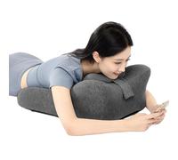 Walopola Almohada de cuña para dormir, almohada de apoyo lumbar para cama, cojín de apoyo transpirable para la espalda, posicionador corporal para familiares, amigos, hombres y mujeres