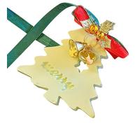 Walopola Aromaterapia para coche, fragancia para decoración de árbol de Navidad, recuerdo de vacaciones, decoración interior de coche, carillón de viento, colgante para dormitorio, coche