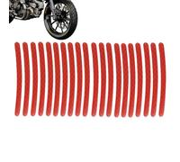 Walopola Calcomanía reflectante para rueda de coche, calcomanía reflectante para neumáticos de coche, calcomanías de advertencia de neumáticos, calcomanías de bicicleta, calcomanías de decoración de