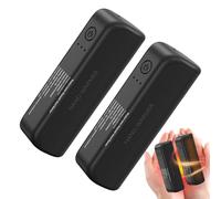 Walopola Calentadores de manos eléctricos recargables, almohadilla térmica ajustable de 3 modos | 1 par de calentadores de manos duraderos para exteriores, para camping, pesca, clima frío, viajes