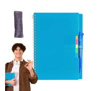 Walopola Cuaderno borrable, respetuoso con el medio ambiente, papel de piedra mineral, planificador inteligente reutilizable, cuaderno de papel de piedra mineral para tomar notas en el trabajo