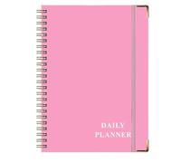 Walopola Cuaderno de planificación, cuaderno de planificación 2025, cuaderno diario con espiral 2025, cuaderno de trabajo en espiral en formato A5 2025 para cumpleaños, Navidad, vacaciones, año nuevo