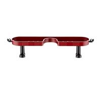 Walopola Estante para grifo, drenaje en forma de U, gran capacidad, estante de almacenamiento para grifo, para el hogar, cocina, baño, encimera, cuidado de la piel, botellas de perfume, cepillos de