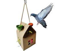 Walopola Juguete para masticar pájaros para mascotas | Juguete interactivo de búsqueda de aves | Papel de trituración de periquitos para conure, cacatúa, tortolito, lorito