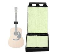 Walopola Limpiador de cuerdas de guitarra, herramienta de mantenimiento de instrumentos musicales, paño de mantenimiento para diapasón de guitarra, para violín, bajo, ukelele, mandolinas, instrumentos