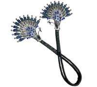 Walopola Moldeador de moño de pelo de aleación, rizador de pelo para mujer, para madre, novia, esposa, joyería, horquilla para mujer, alas de ángel para citas, viajes