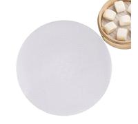 Walopola Papel de vapor, forros de silicona para albóndigas | Malla reutilizable Dim Sum, pergamino para hornear, alfombrillas de cocina para freidora de aire para verduras, Dim Sum, arroz