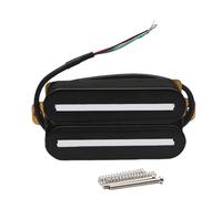 Walopola Pastilla de Guitarra acústica, transductor de Pastilla de Doble Bobina, Accesorios de música Ajustables, transductor de Graves de Sonido Natural para Uso en Escenario de actuaciones en