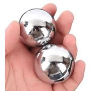 Walopola Pelotas Baoding para mujer, 2 piezas de bolas de mano de acero para meditación china, herramienta de salud para relajarse, relajarse, relajarse, diario, hogar, viajes, oficina, trabajo