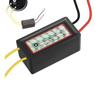 Walopola Relé de bocina, relé 12 V, Kit de relé de bocina de 12 voltios para motocicleta, Relé de señal de LED, relé intermitente, convertidor divisor de bocina, accesorios de modificación de