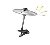 Walopola Tambor de coche - Tambor musical para salpicadero de vehículo, mini - Instrumentos musicales con clip para ventilación de coche, automóvil, camión, RV, interior, lugar de trabajo, hogar