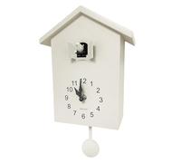 WALPLUS - Reloj de Pared de Cuco, Reloj de Pared, diseño de Cuco, Estilo Vintage, decoración Moderna, Sala de Estar, Dormitorio de los niños, casa Blanca Cuckoo White Window